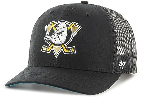 47 Märke Mesh Truckerkeps - Ballpark Anaheim Ducks Svart