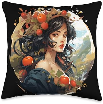 Äpfel pflücken Apfelpflücker Apfelernte Saison Picking Picker Apple Harvest Season Throw Pillow, 16x16, Multicolor