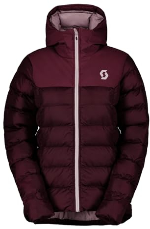 Scott W Insuloft Warm Jacket Rot - Daunen Warme wasserabweisende Damen Winterjacke, Größe S - Farbe Wild Red