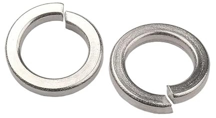 HQTek 304/316 Edelstahl Federscheibe Schraubenscheibe 201 Hochleistungs-Federelastische Unterlegscheibe Verdicktes Metall rund(Color:316 Spring pad,Size:M16-5PCS)
