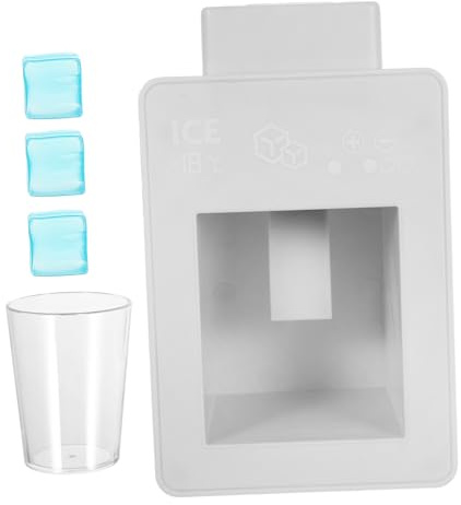 SUPVOX 1 Ensemble De Cuisine pour Enfants, Machine À Glaçons avec Faux Glaçons, Appareil De Cuisine pour Enfants, Jouet pour Garçons Et Filles, Accessoires De Décoration De Maison De