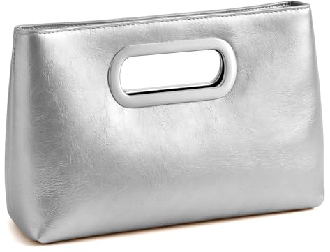 XquiziFit Clutch Geldbörse für Damen Abend Clutch Handtasche für Hochzeitsfeier Formale Abendhandtasche mit Abnehmbarer Kette