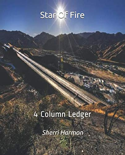 Star Of Fire: 4 Column Ledger