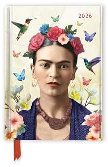 Frida Kahlo: Life of an Icon 2026 Luxury Pocket Diary Planner - Week to View: Original Flame Tree Publishing-Pocket Diary [Taschenkalender]