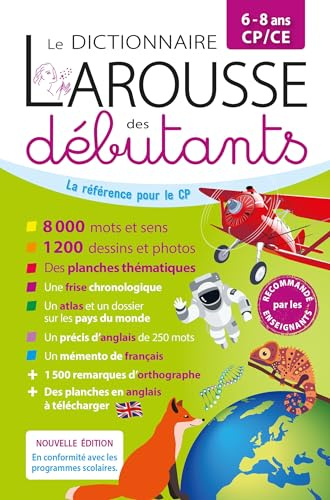 Larousse dictionnaire des débutants 6/8 ans CP/CE
