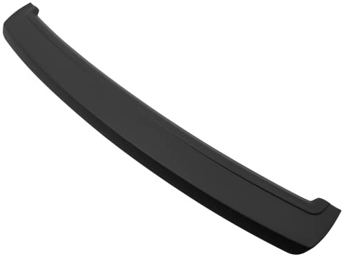 Aroba AR545 Ladekantenschutz kompatibel mit Volkswagen Golf VI 6 Cabriolet ab BJ. 6.2011-7.2016 Stoßstangenschutz passgenau mit Abkantung ABS Schwarz