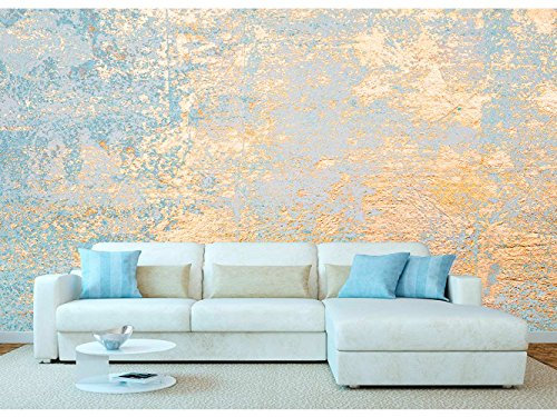 Fotomural Vinilo Pared Imitación Estuco Gris Beige | Fotomural para paredes | Mural | Vinilo Decorativo | Varias Medidas 350 x 250 cm | Decoración comedores, salones, habitaciones...