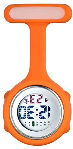 Avaner Krankenschwesteruhr Multifunktion Digital Silikon Pflegeruhr Analog Quarzwerk FOB Schwesternuhr für Damen Herren