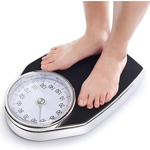 Cakunmik Mechanical Scales,Personenwaage Digitale/Analoge Personenwaage,Gut Lesbare Vergrößerte Anzeige, Mechanische Waage Belastbar Bis Ca 150 Kg