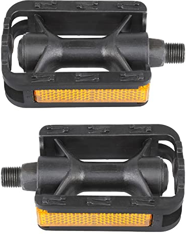 cyclingcolors Kinderpedale Fahrradpedale Pedale 1/2 Zoll für Kinderfahrräder mit Reflektoren