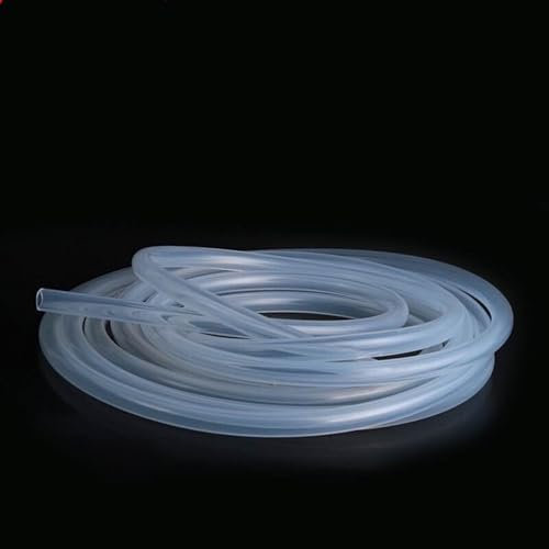 Weicher Silikonschlauch, 5 Meter flexibles Rohr in Lebensmittelqualität, 2 4 6 8 10 12 mm flexibler Gummischlauch for Gartenaquarien(5x7 mm)