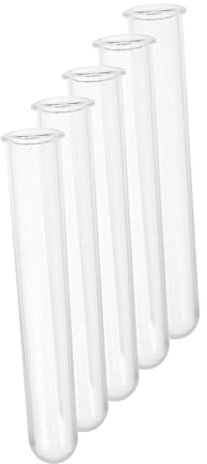 ABOOFAN 5pcs Acrylic Test Tube Bartender Tool Creative Shot Glass Wine Glass for Party Bar