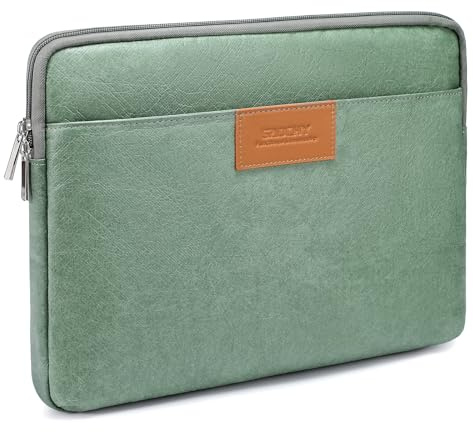 GAOCHY 13,3-14 Zoll Stoßfeste Laptop Hülle, Kompatibel mit 14,2 Zoll MacBook Pro 14 M4/M3/M2/M1 Pro/Max 2024-2021, Dell XPS 14, 14 Zoll HP Envy x360, HP Chromebook 14, 14 Zoll IdeaPad, Fichte