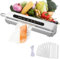 Vacuum Sealer Machine, Food Vacuum Sealer Machine with 120W High Power & 60000Pa High Suction, with The Latest Energy-Saving and Noise Reduction Technology with 30 Vacuum Freshness Bags