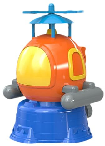 Water Sprinkler Toy, Rocket Tracks Sprinkler - Water Toys - Helicopter Design, Splash Outside Cool Game, Fun Pool Game for Birthday
