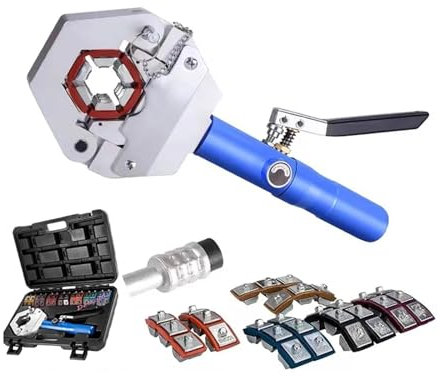 Crimpatrice idraulica, Strumento di crimpatura for tubo flessibile idraulico manuale, strumento di crimpatura for tubo flessibile A/C for auto, Crimper, riparazione tubo flessibile aria condizionata