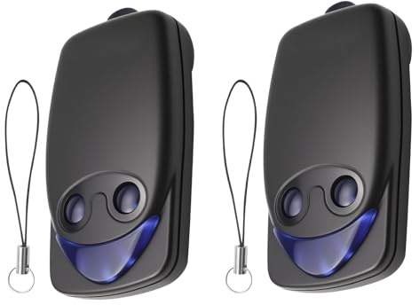 2Pcs Garagentor Fernbedienung Universal Handsender 433,92 MHz, Kompatibel mit FLOXIR, FLOXR, FLOX2R, OXI, OX2, 2 Tasten Lernfähige Funksteuerung, Ersatz Garagentoröffner