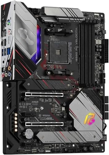 Scheda madre Fit For ASROCK B550 PG VELOCITA Socket AM4 4×DDR4 128GB ATX for CPU Ryzen 55600 2700 5800 4500
