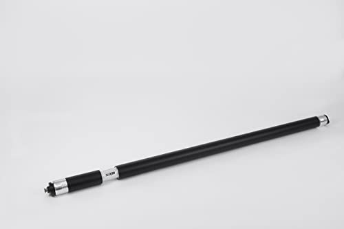 FLEXMO | 2 x Airline-Beam | Sperrbalken für Airlineschienen | 1200-1750 mm | Sperrschienen | Ladungssicherung | Schutzüberzug schwarz