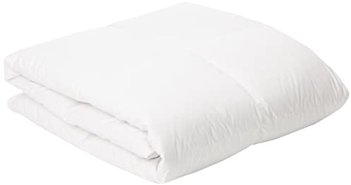 VitaloClassic Winterbett Daunen-Decke - warme Bettdecke mit 100% Daunen-Füllung - Allergiker-geeignete Öko-Tex Steppdecke - Wärmeklasse 4-135x200 cm