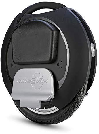Kingsong KS-16S Ciclomotore Elettrico, Adulto, Nero, Motore da 1200W, autonomia Fino a 75km, 35km/h limitati, Pneumatico Gonfiabile da 18, Altoparlante e Bluetooth