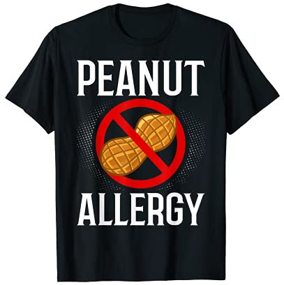 Test de signe d'allergie aux noix d'arachide T-Shirt