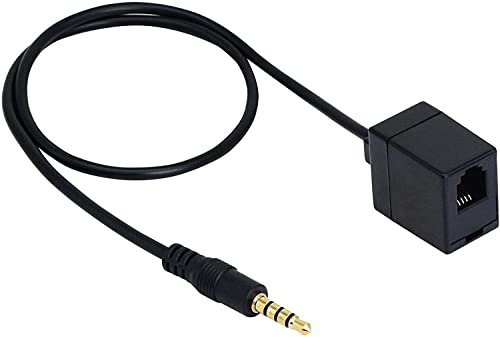 innov8 3.5mm Male to 4P4C RJ9/RJ10 Female Convert RJ9 Headphone to Android Smartphones