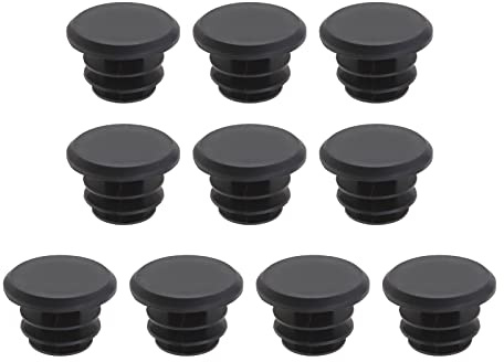 eMagTech 10pcs Embouts de Guidon de Vélo en Plastique pour Vélo de Route VTT BMX 22mm Remplacement Accessoires