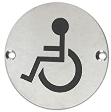 Merriway BH07786 Panneau WC handicapés Multicolore