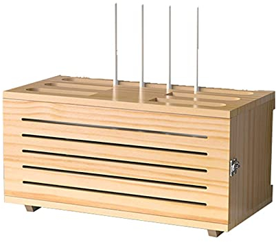 ZYHHDP Wi-Fi Router Regal Wandmontage Holz Wifi Router Aufbewahrungsbox Routerbox Kabelbox Für Kabelversteck/a