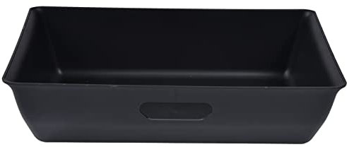 HERCHR Under Seat Storage Box, ABS Box Front Seat Organizer Car Accessories Front Under Seat Storage Organizer Hidden Storage Tray Box