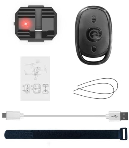 Clyictz Drohnenabwurf für Mini 3 Pro/für Air 2S / für X8SE Drohne Ersatzteile Zubehörteile USB-Ladeeinheit Einzelschlüssel-Fernbedienung