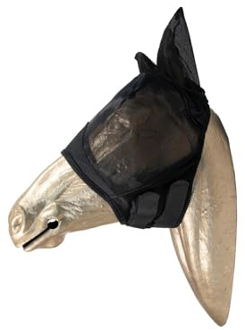 Kentucky Horsewear - Fliegenmaske - Klassisch mit Ohren - Schwarz - Fliegenmaske für Pony