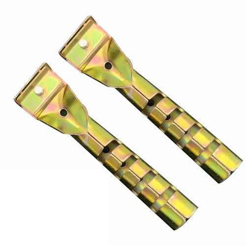 2 PCS Heavy Duty Carbon Steel Paint Scraper, Heavy Duty Scraper Accessory Multi-Purpose Scraper for Removing Paint Glue Wood Rust (Without Blade)