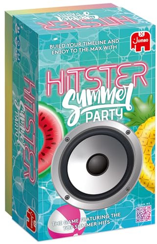 Hitster Summer Party – The Music Party – Jeu de cartes et quiz pour barbecues, rendez-vous galants et fêtes de jardin – Plus de 300 nouvelles chansons – Devinez la chanson, l'année et l'artiste – Jeux