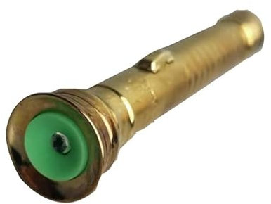 HAEUYA Linterna Vintage, Linterna de Estilo Antiguo, Linterna portátil nostálgica Simple for Exteriores con Revestimiento de Cobre, luz Amarilla, Linterna de Dos Secciones, batería n.º 5