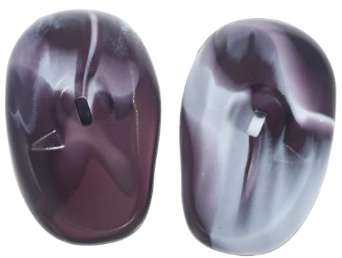 CANIGHT 1 Paar Wasserdichte Ohrmuscheln Zum Färben Von Haaren, Ohrenschützer Zum Färben Von Haaren, Ohr Duschhauben, Silikon Ohrabdeckungen, Ohrabdeckungen Für Die Dusche,