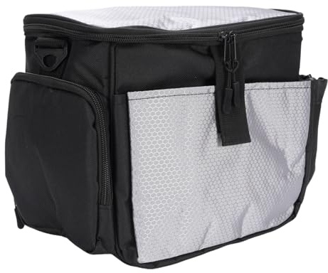 SIXRUN Disc-Tasche mit Mehreren Taschen, Verstellbarer Schultergurt für Disc-Golfer, Hochwertiges 420D CD-Polyester-Material