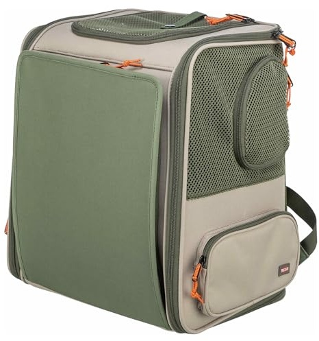 TRIXIE Hunde Rucksack Rocco - beige/olivgrün