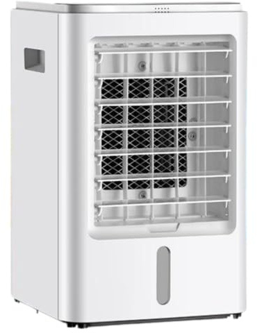 12V/24V bärbar luftkylare, 4-i-1 evaporativ mini-luftkonditionering med 4L vattentank, fjärrstyrd kylfläkt för lastbil, husbil, skåpbil, hemmakontor car&home-24V