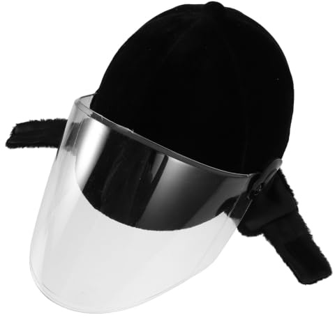 NESTINGHO Eleganter Reiterhelm aus Schwarzem Samt mit Kunststoff für Herren und Damen Bequeme Passform und Umfassender Schutz Beim Reitsport