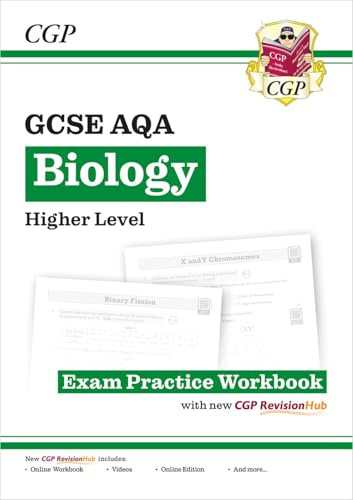 New GCSE Biology AQA Higher Exam Practice Workbook with CGP RevisionHub (CGP AQA GCSE Biology)