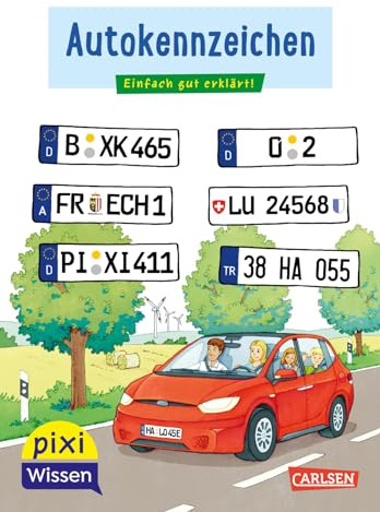 Pixi Wissen 102: VE5 Autokennzeichen: Einfach gut erklärt! | Allgemeinwissen für Grundschulkinder (102)