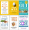 Set of 6 Books Collection (The Diet Myth, Food Wtf Should I Eat, The Gut Makeover Recipe Book, Eat Dirt, No Grain Smarter Brain Body Diet Cookbook, Diabetes Type 2 Healing Code)