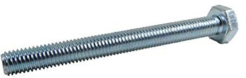 DIN 933 Sechskantschrauben 8.8 verzinkt M10 x 80 mm (25) Stück