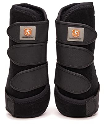 Horsecode Gamaschen Black Basic Fesselkopfgamaschen XL
