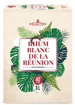 Cubi Rhum Blanc Delaitre 40° 3L