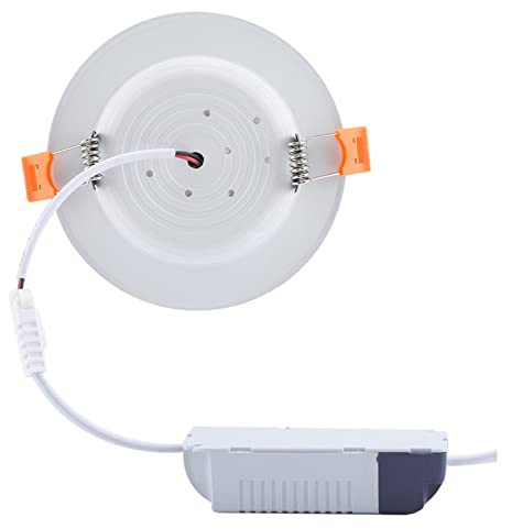 POCREATION Motion Sensor Ceiling Light 9W Hardwired Wide Detection