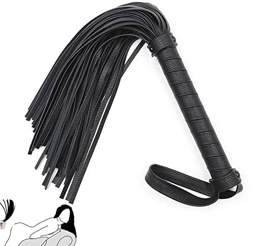 Limmion Peitsche Flogger SM Leder Peitschen Erotische Peitsche Sexspielzeug Lederpeitsche BDSM Bondage Peitsche für Paare Flirt Erwachsene Spiel Rollenspiel Spanking Paddel Sex Toys