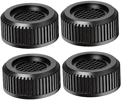 PHENOFICE 4stücke Waschmaschinenständer Mit Vibration Absorption Pads Geräteständer Aus Rutschfeste Unterseite Für Belüftung Und Stoßdämpfung Installieren